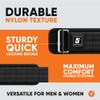 Training Belt for Women | Back Belt Support for Men | Gym Squat Belt for Men | Weightlifting Belt Women | Back Weightlifting Belt (Navy Blue, X-Large) view 3
