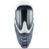 JT Spectra Dynasty LE Proflex Paintball Mask Goggle W/Clear Thermal Lens- White view 1