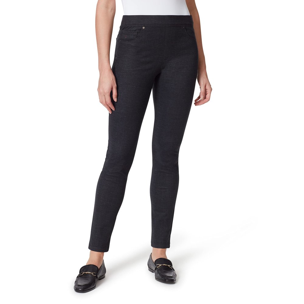Gloria Vanderbilt Women's Avery Ponte Slim Pull On Pant