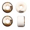 OJ III Wheels Skateboard Wheels 53mm Mini Combo 101A with Bones Reds Bearings view 2