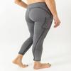 Club Ride Apparel Women's Spin Tight Biking Pants - Cycling Pants - Black - Small view 3
