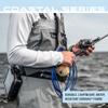 FROGG TOGGS Tidal Sling Fishing Wading Belt for Quick Tackle Access, Solid Elements view 4