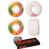 OJ Wheels Skateboard Wheels 53mm Winkowski Tropics Elite Mini Combo 99A White with Bones Reds Bearings view 1