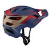 Troy Lee Designs A3 Helmet for Bicycle/BMX/Enduro Racing A3 Helmet; FANG DK Blue/Burgundy XS/SM view 2