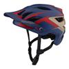 Troy Lee Designs A3 Helmet for Bicycle/BMX/Enduro Racing A3 Helmet; FANG DK Blue/Burgundy XS/SM view 3