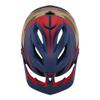 Troy Lee Designs A3 Helmet for Bicycle/BMX/Enduro Racing A3 Helmet; FANG DK Blue/Burgundy XS/SM view 4