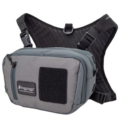 FROGG TOGGS Catchall Chest Pack, Fly Fishing Anglers Pack, Solid Elements, OS