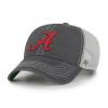 47 Alabama Hat (UA Crimson Tide) Mens Womens Adjustable Trucker Hat Mesh Baseball Cap, Snapback, Charcoal Gray/Dark Gray, One Size view 1