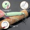 Luminous Fishing Jigs Spoons Lures, Metal Long Casting Jigging Spoon Lure Vertical Hard Swimbait for Walleye Bass Trout Freshwater & Saltwater (5pcs 0.35oz 0.53oz 0.7oz 1.06oz & 1.41oz) view 2