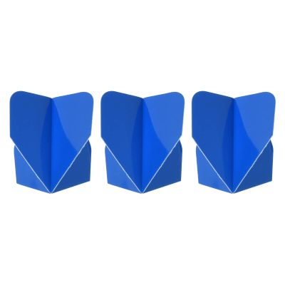 PATIKIL Dart Flights, 3 Pack PET Standard Darts Accessories Replacement Parts for Soft Tip Steel Tip, Blue