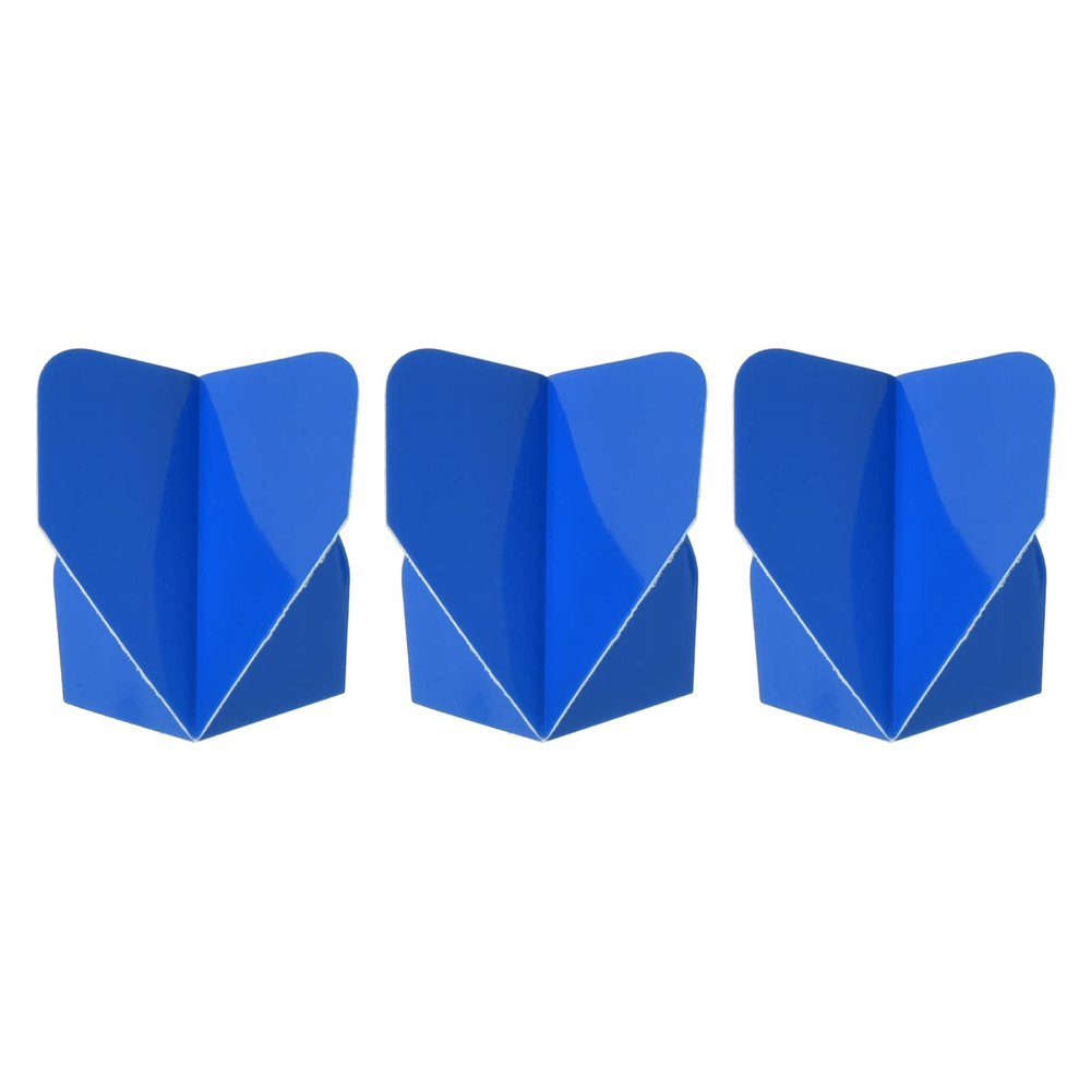PATIKIL Dart Flights, 3 Pack PET Standard Darts Accessories Replacement Parts for Soft Tip Steel Tip, Blue
