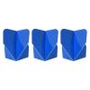 PATIKIL Dart Flights, 3 Pack PET Standard Darts Accessories Replacement Parts for Soft Tip Steel Tip, Blue view 1