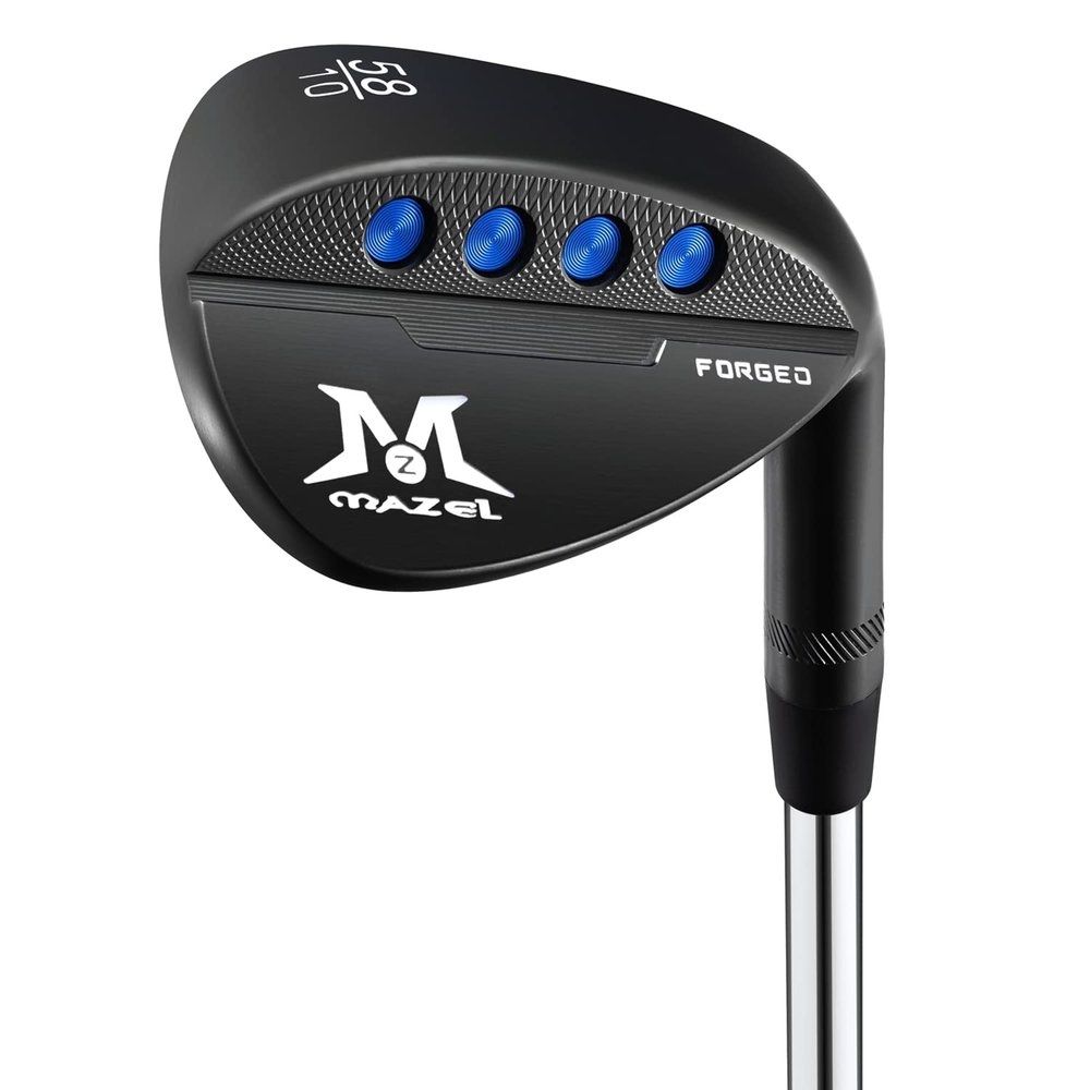 MAZEL Forged Golf Sand Wedge,Gap Wedge,Lob Wedge for Men,48/52/54/56/58/60 Degree Individual Golf Wedge,Milled Face for More Spin,Right Hand