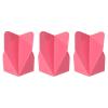 PATIKIL Dart Flights, 3 Pack PET Standard Darts Accessories Replacement Parts for Soft Tip Steel Tip, Rose view 1
