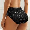 Occult Gothic Symbol Women's Bikini Underwear Low Rise Brief Hipster Panties view 2