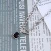 Allereyae Vintage Punk Boho Geometric Classic Black Onyx Square Gemstone Choker Necklace, 16 Inch Chain, Silver, Unisex, Women, Adult, 1 Count view 4