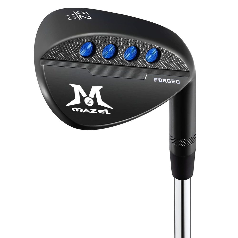 MAZEL Forged Golf Sand Wedge,Gap Wedge,Lob Wedge for Men,48/52/54/56/58/60 Degree Individual Golf Wedge,Milled Face for More Spin,Right Hand