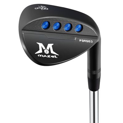 MAZEL Forged Golf Wedges for Men - Individual 48 52 54 56 58 60 Degree Wedge Left/Right Hand Gap Wedge,Sand Wedge,Lob Wedge,Milled Face for More Spin