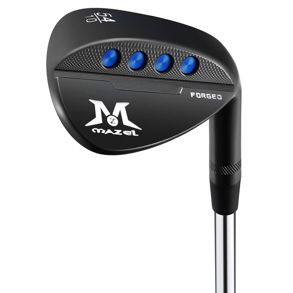 MAZEL Forged Golf Sand Wedge,Gap Wedge,Lob Wedge for Men,48/52/54/56/58/60 Degree Individual Golf Wedge,Milled Face for More Spin,Right Hand