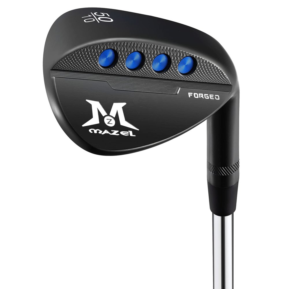 MAZEL Forged Golf Sand Wedge,Gap Wedge,Lob Wedge for Men,48/52/54/56/58/60 Degree Individual Golf Wedge,Milled Face for More Spin,Right Hand