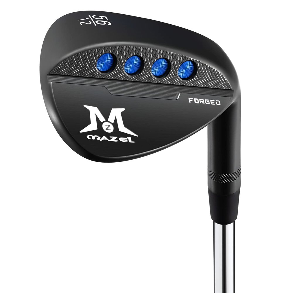 MAZEL Forged Golf Sand Wedge,Gap Wedge,Lob Wedge for Men,48/52/54/56/58/60 Degree Individual Golf Wedge,Milled Face for More Spin,Right Hand