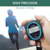 Stopwatch Timer - Simple Red Sports Clock - Basic Operation - Clear Display - Child-Friendly - Ideal for Track, Field, Swim Training - Digital Stopwatch for Coaches view 3