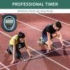 Stopwatch Timer - Simple Red Sports Clock - Basic Operation - Clear Display - Child-Friendly - Ideal for Track, Field, Swim Training - Digital Stopwatch for Coaches view 4