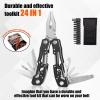 Suprock Survival Shovel High Carbon Steel Tactical Shovel Axe Folding Entrenching Tool Camping Hiking Shovel Carrying Pouch Car Emergency Survival Gear view 2