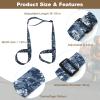 Cosmos Adjustable Roller Skate Leash Strap Ski Boot Carrier Strap Skates Shoulder Sling Leash for Roller Skates Ice Skates Ski Boots & Skateboard (Camo Gray) view 2
