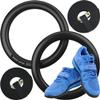 Nordic Lifting Gymnastic Rings Bundle with Shoes Megin Size 11 - Blue view 1