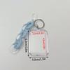 3 Inch Idol Card Holder Plastic Kpop Photocard Holder ID Student Card Credit Card Case Protective Photo Sleeves with Keychain(Without Pendant,Blue) view 2