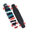 42 Inch Skateboards Deck Complete Pro 8 Layer Maple Double Kick Long Boards Skateboard for Girls Boys, Skate Boards Longboard Cruiser Beginners Men Girls Teens Adults (Color : Style E) view 1