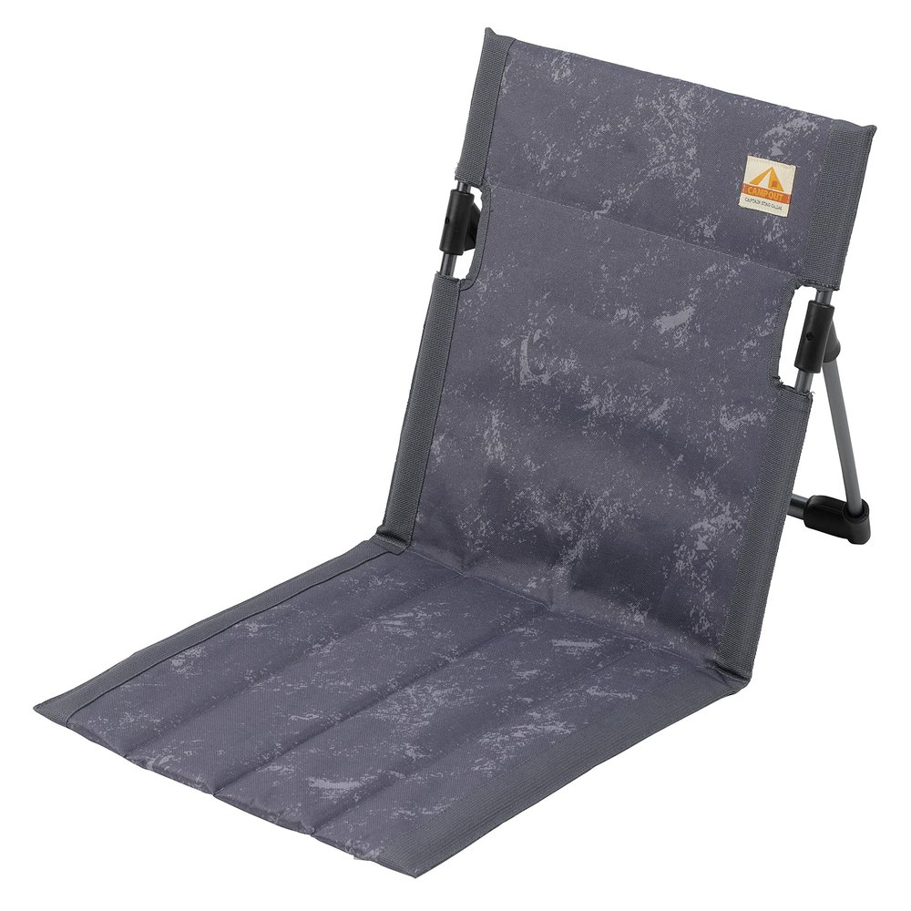 (CAPTAIN STAG) Campout Chair, 400680390mm, Aging Grey