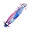 KITCISSL 42 Inch Skateboard Longborad Complete Drop Down Through Deck Long Boards Cruiser Professional Longboards Premium Maple Deck Cruiser for Teens Adults Beginners Girls Gifts (Color : A) view 1