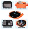 VOROLO Fanny Pack For Women And Men Crossbody Bag Belt Bag with Adjustable Strap Graduation Gifts Orange view 3