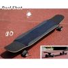 KITCISSL 42 Inches Long Boards Skateboards Drop-Through Freeride Skating Cruiser Premium Complete Skateboard 8 Layer Maple Deck Boys Girls Skate Boards for Teens Adults Beginners (Color : Style F) view 2