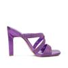 London Rag Wapit Rhinestone Embellished Straps Sandals Purple view 1