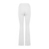 XUNRYAN Leggings for Women Bootcut Yoga Pants High Waisted Flare Leggings Palazzo Work Athletic Workout Yoga Pants w Pocket White view 2