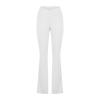 XUNRYAN Leggings for Women Bootcut Yoga Pants High Waisted Flare Leggings Palazzo Work Athletic Workout Yoga Pants w Pocket White view 3