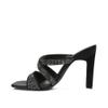 London Rag Wapit Rhinestone Embellished Straps Sandals Black view 4