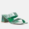 London Rag Giblet Metallic Slip On Block Heels view 3