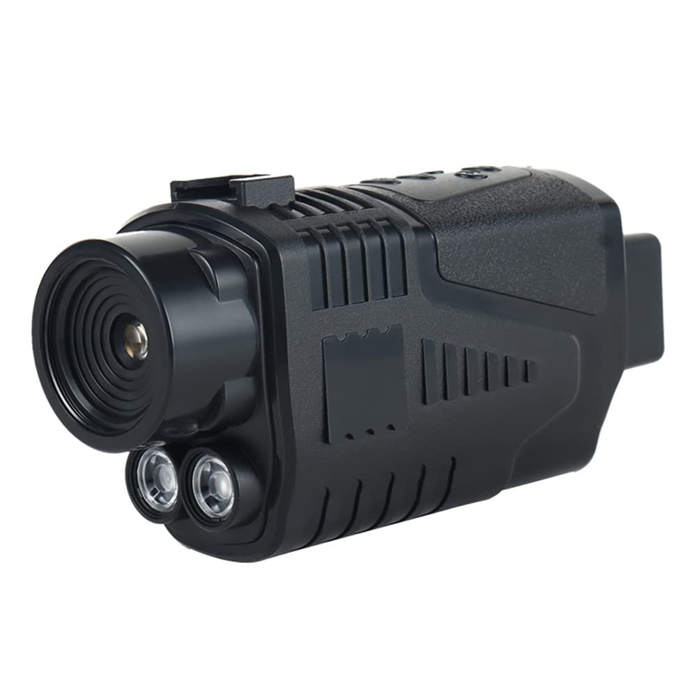 Monocular Infrared Night Vision Goggles,1.5''TFT Screen 5X Zoom Digital Binoculars,7 Level Adjustable 3 Modes Digital Binoculars for Animal Observation, Outdoor Hunting,Travel