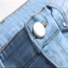 JEsilunmaMY Mens Summer Biker Denim Pants Mid Waist Distressed Ripped Straight Leg Jeans Slim Fit Stretch Street Pencil Jeans (Blue,28) view 3