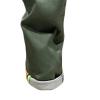 JEsilunmaMY Men's Distressed Tapered Jeans Mid Waist Slim Fit Stretch Denim Pants Casual Washed Pencil Jeans with Pockets (Dark Green,34) view 3