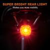 Bike Rear Light Rechargeable Taillight: Semaho Safety Bicycle Tail Lights for Night Riding view 2