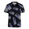 Israel American Flag Men's Polo Shirt Short Sleeve Casual Pullover T-Shirt Tee Top M view 4