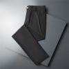 Maiyifu-GJ Men's Stylish Slim Fit Pant Classic Straight Leg Casual Suit Pant Lightweight Business Party Comfort Trouser (Black,29) view 4
