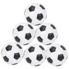 Cyrank 32mm Mini Foosball, Black and White Foosball Balls Replacement Table Soccer Balls Tabletop Football Game Ball Accessory (6pcs) view 1