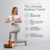 GIBBON SlackBoard - GiBoard Balance Board Kids & Adults - Slackline Balance Trainer - Slack Board Core Workout Equipment Home Gym Training - Standing Desk Exercise - Yoga, Agility, Pilates & More view 2
