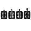 502 Active, Trekking & MTB Tour Bicycle Pedals SQlab, Black view 4